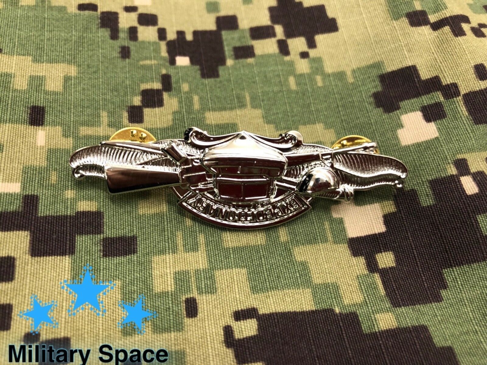 ORIGINAL US NAVY Enlisted Expeditionary Warfare Specialist Insignia Pin ...