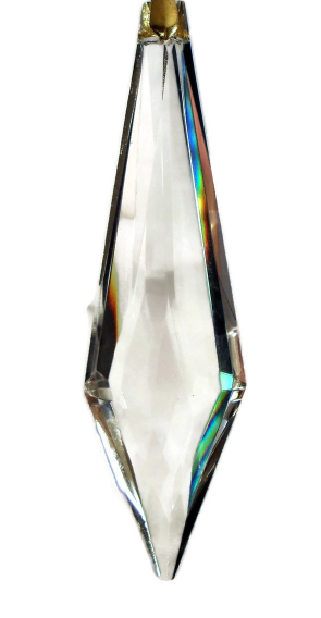 Large Spear Crystal Prism un Catcher Feng Shui - Prisms