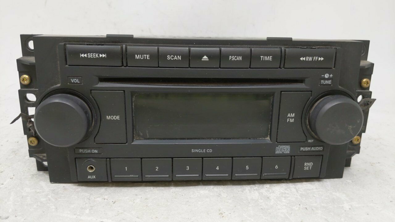 2006-2008 Dodge Ram 1500 Am Fm Cd Player Radio Receiver 62010 - Dash Parts