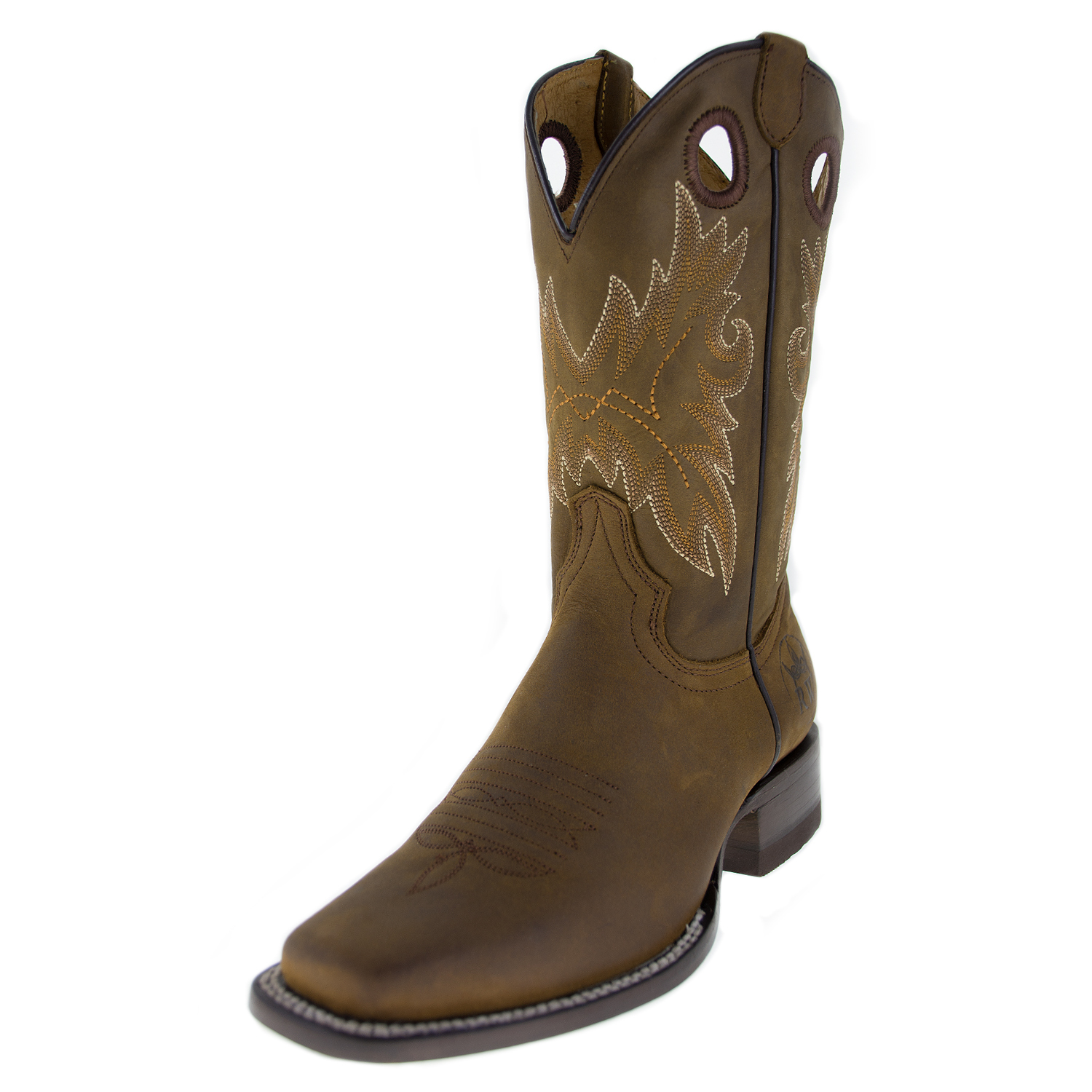 square toe western booties