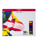 Amsterdam Standard Series Acrylics All Color Set 90 × 20ml 17820490 - $129.99