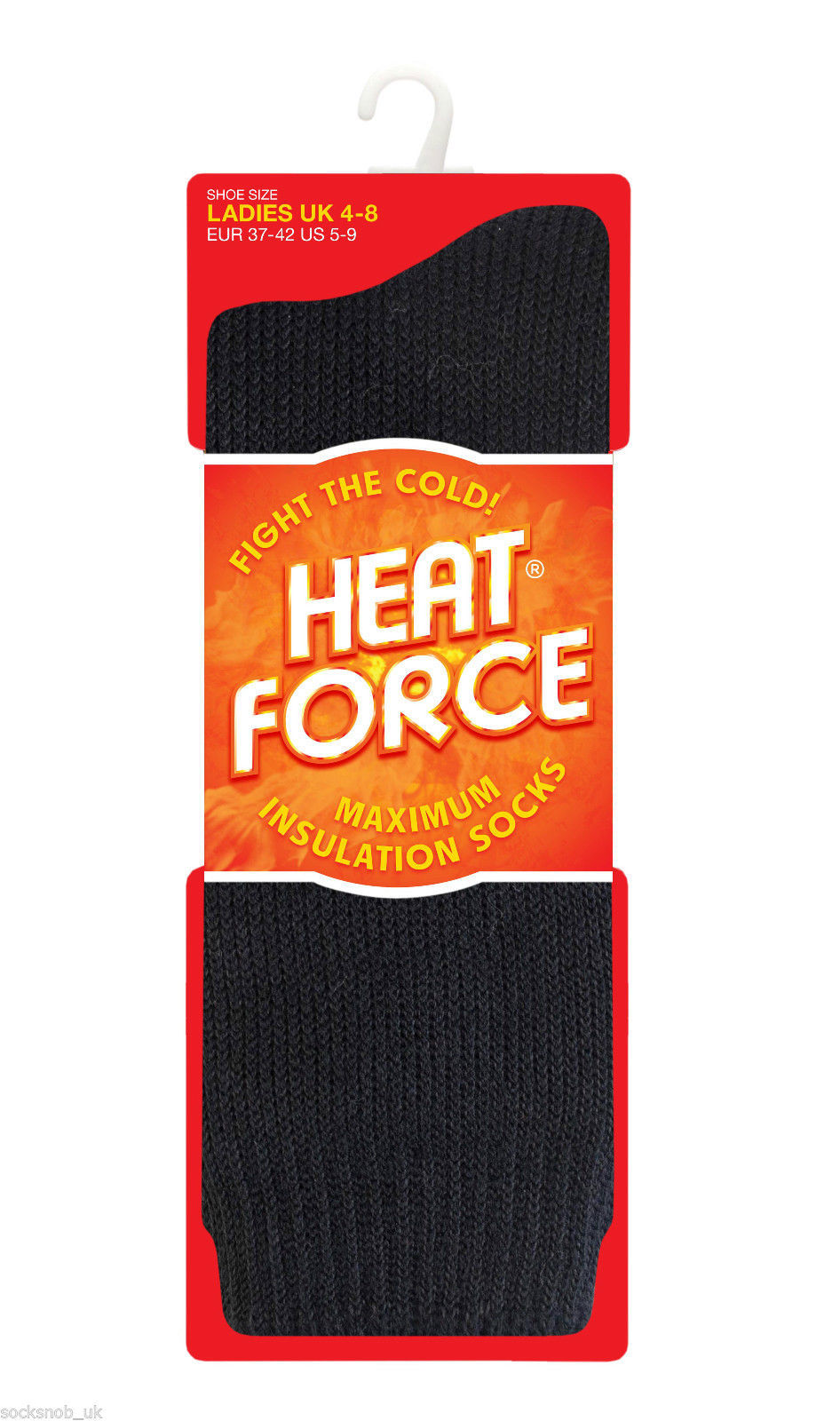 Heat Force - Multi Pack Thick Winter Warm Thermal Socks,4-8 uk, 37-42 eur