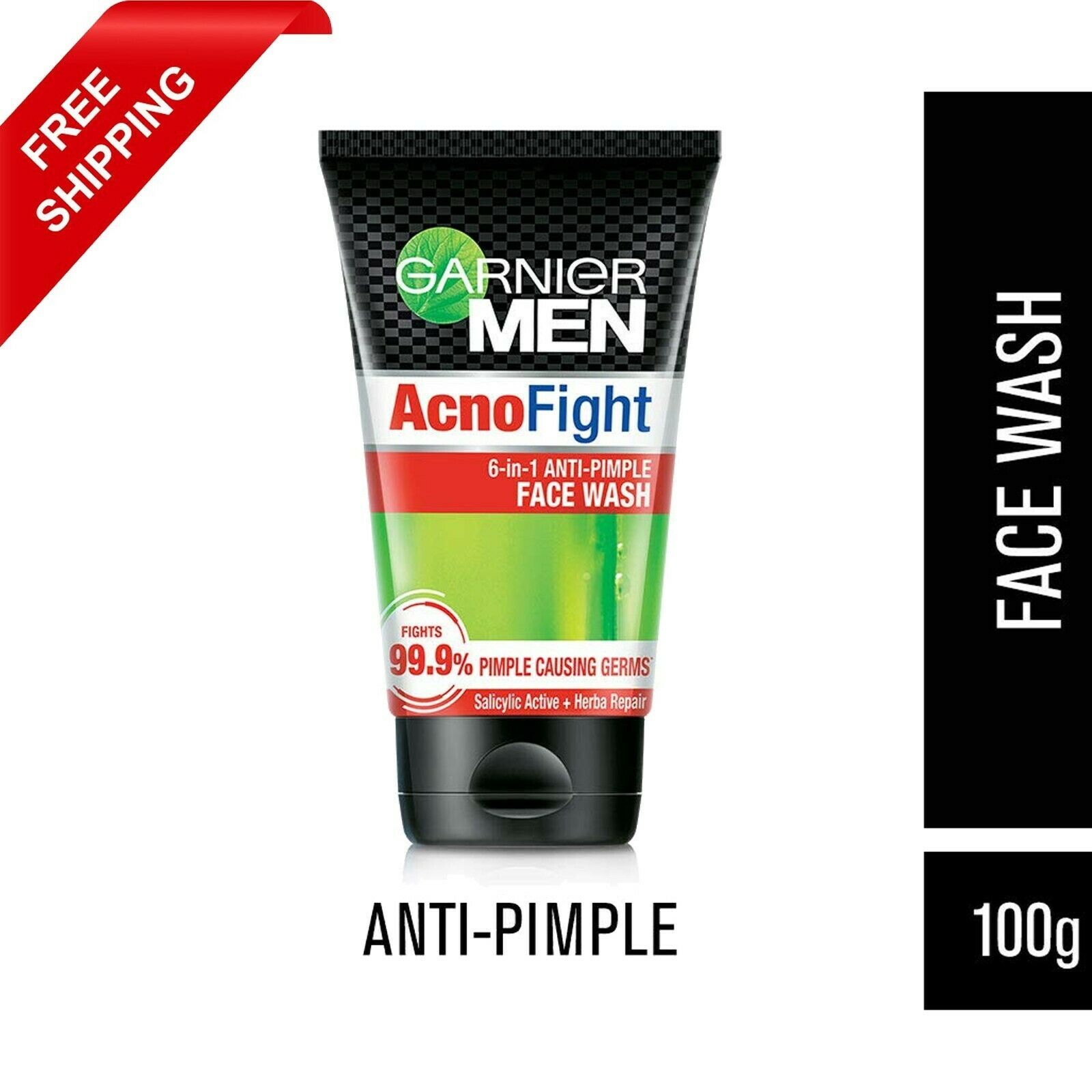 Garnier Men AcnoFight Anti Pimple Face Wash,Fight With Pimple Causing Germs 100g - $17.91 - $27.05