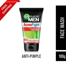 Garnier Men AcnoFight Anti Pimple Face Wash,Fight With Pimple Causing Ge... - $17.91+
