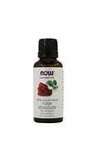 NEW NOW Foods 100% Pure and Natural Rose Absolute 5 Blend Oil 1 Fluid Ounce - $19.32
