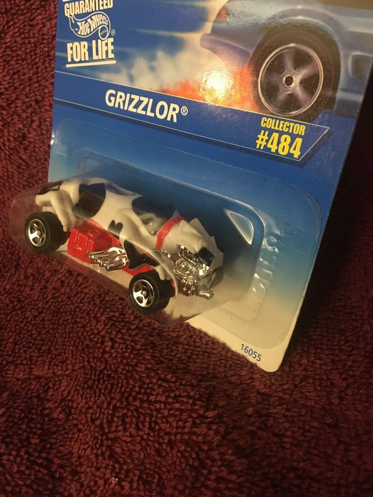 1996 Hot Wheels Grizzlor Col 5 Spoke Wheels #484