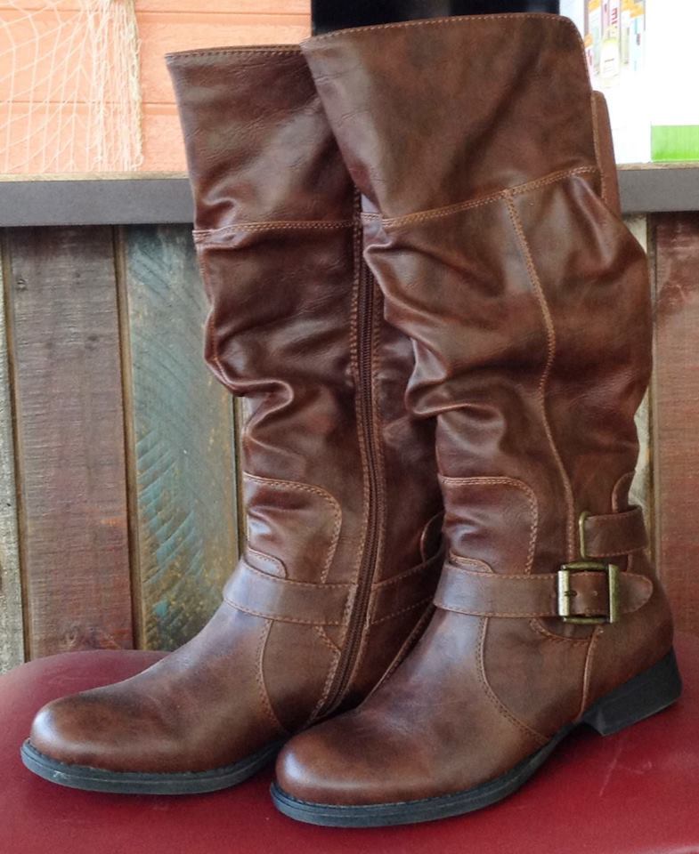 Womens Bare Trap Boots Brown SZ 5 1/2 M New - Boots