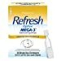 Refresh Optive Mega-3 Lubricant Single-Use Sterile Containers Eye Drops 30 ea (P image 2