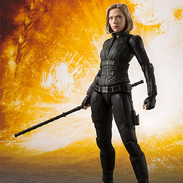 black widow stuffed toy