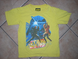 yellowt-shirt Vintage star wars revenge of the sith boys size 5 - $41.00