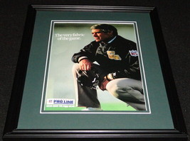 1988 Jim Mora NFL Pro Line Apparel Framed 11x14 ORIGINAL Advertisement