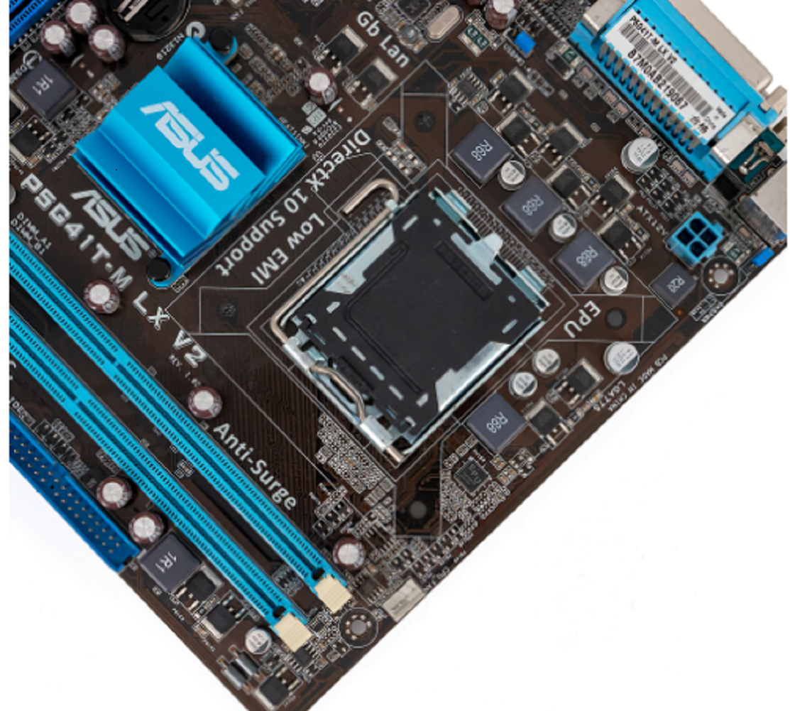 Asus P5G41TM LX V2 Desktop Motherboard G41 Socket LGA 775 For Core 2 Duo DDR3 Motherboard