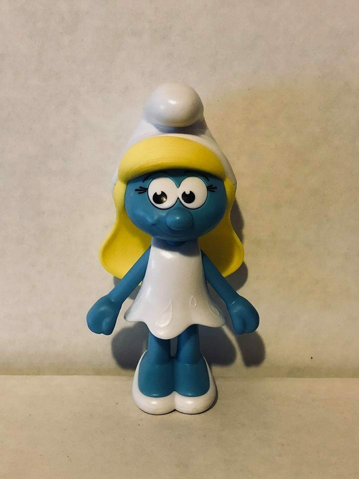 Fast Food Toy Burger King Smurfs Smurfette Peyo 2016 - Fast Food