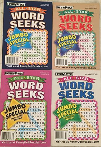 Lot of 4 Penny Press All Star Word Seeks Jumbo Special ...