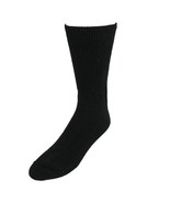 Extra Wide Medical Sock - Reg Size 8-11 - Black - $10.97