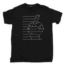 ASCII Middle Finger T Shirt, Flip Dito Medio Meme Emoji Men&#39;s Cotton Tee... - $13.99