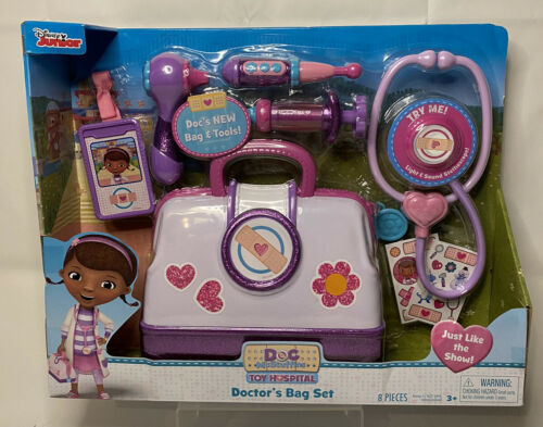 Disney Junior Doc McStuffins Toy Hospital Doctor's Bag Set Brand New ...