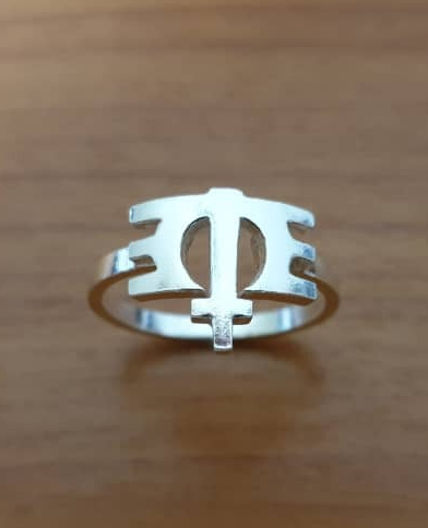 Ring - melissa etheridge - symbol - sterling silver - Handmade