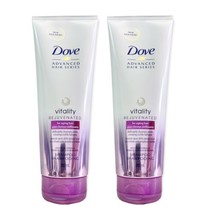 2x Dove Advanced Vitality Shampoo Rejuvenated Youthful Aging Hair 8.45 oz ea NEW - $49.49