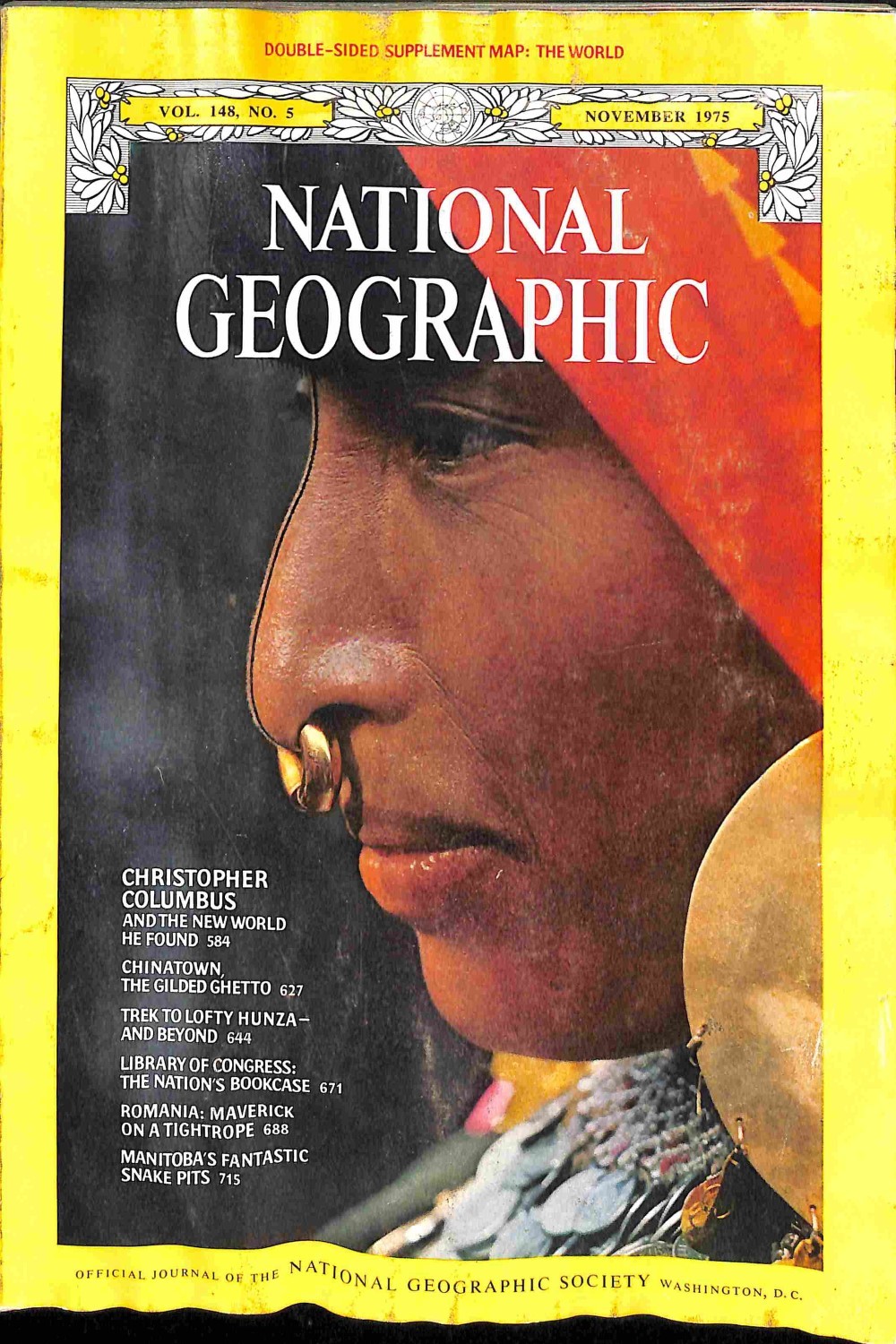 National Geographic, November 1975 - Magazines