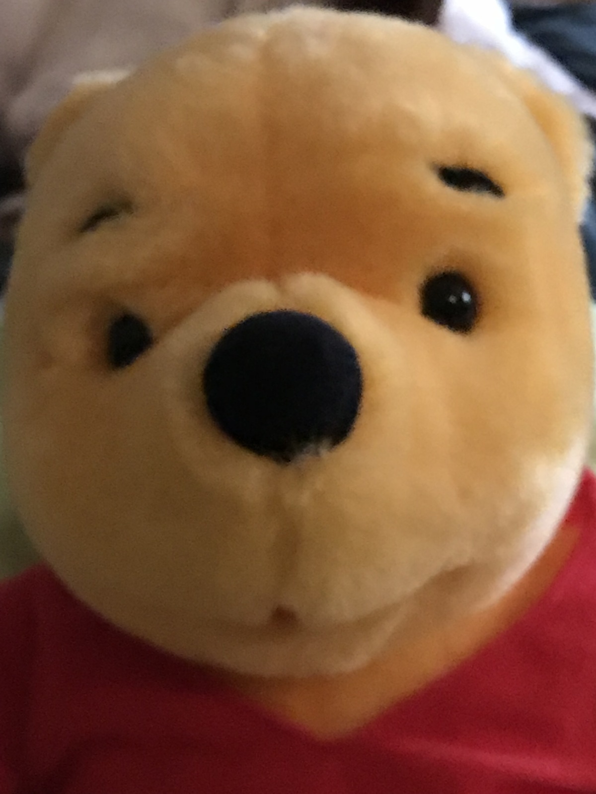 1990 winnie the pooh stuffed animal