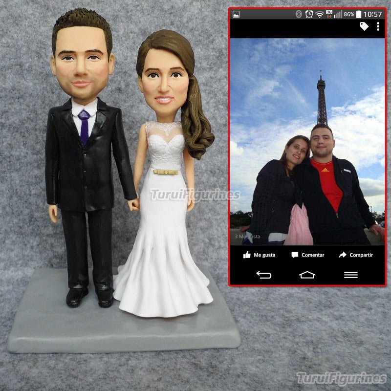 Turui Figurines custom Wedding favour favor Toys Minions Best Gift Wedding Birth