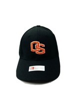 Nike Team Oregon State Beavers Fitted Cap Men&#39;s Hat Size 7 Black Orange ... - $24.00