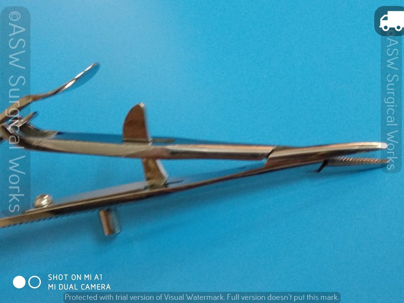 Needle Holder 12mm Jaw Eye Lid Surgery Ophthalmic Instruments In