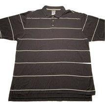 Vintage 90’s Adidas Men’s Size XL Horizontal Striped Embroidered Polo Shirt - $12.70