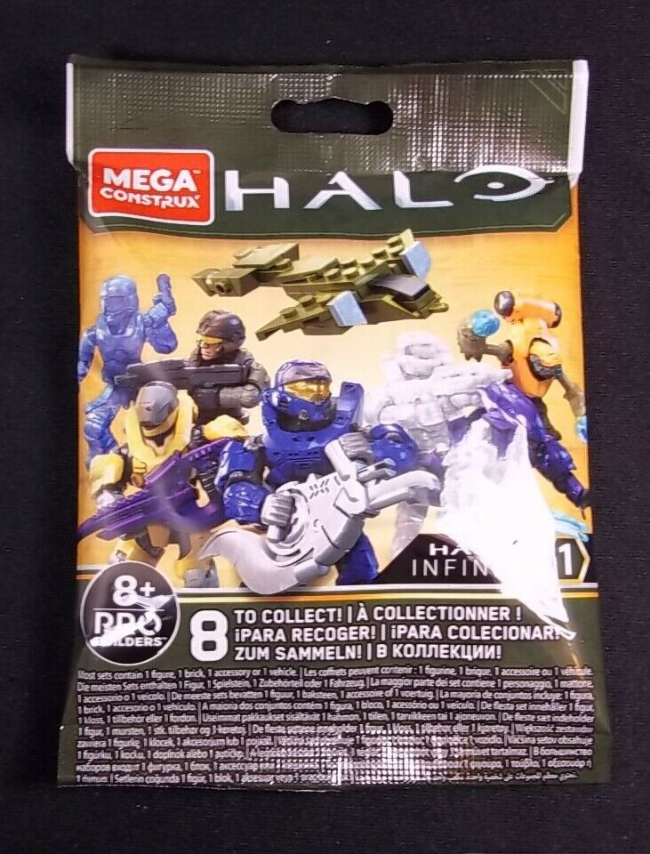 Mega Construx Halo Infinite 1 Mini Figure Blind Bag New And Sealed