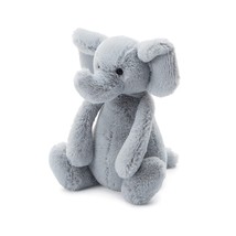 Jellycat Bashful Grey Elephant Stuffed Animal, Medium, 12 inches - $45.99