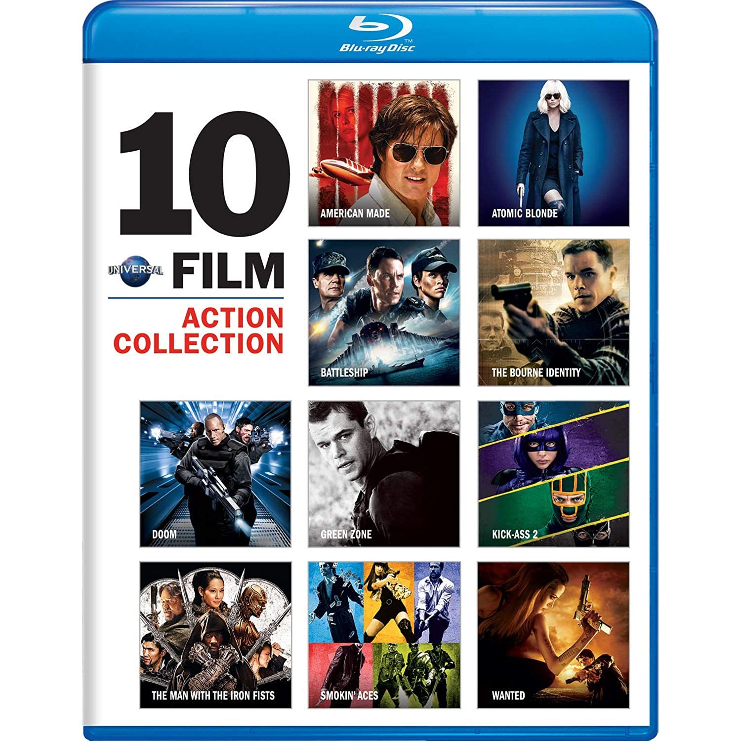 10-Film Action Collection [Blu-Ray]