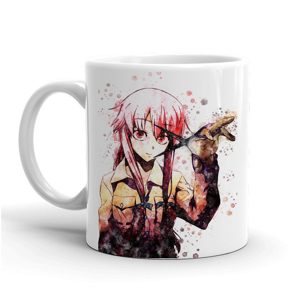 Mirai Nikki Anime Coffee Mug 11oz Changing Mug Game Future Diary Tea