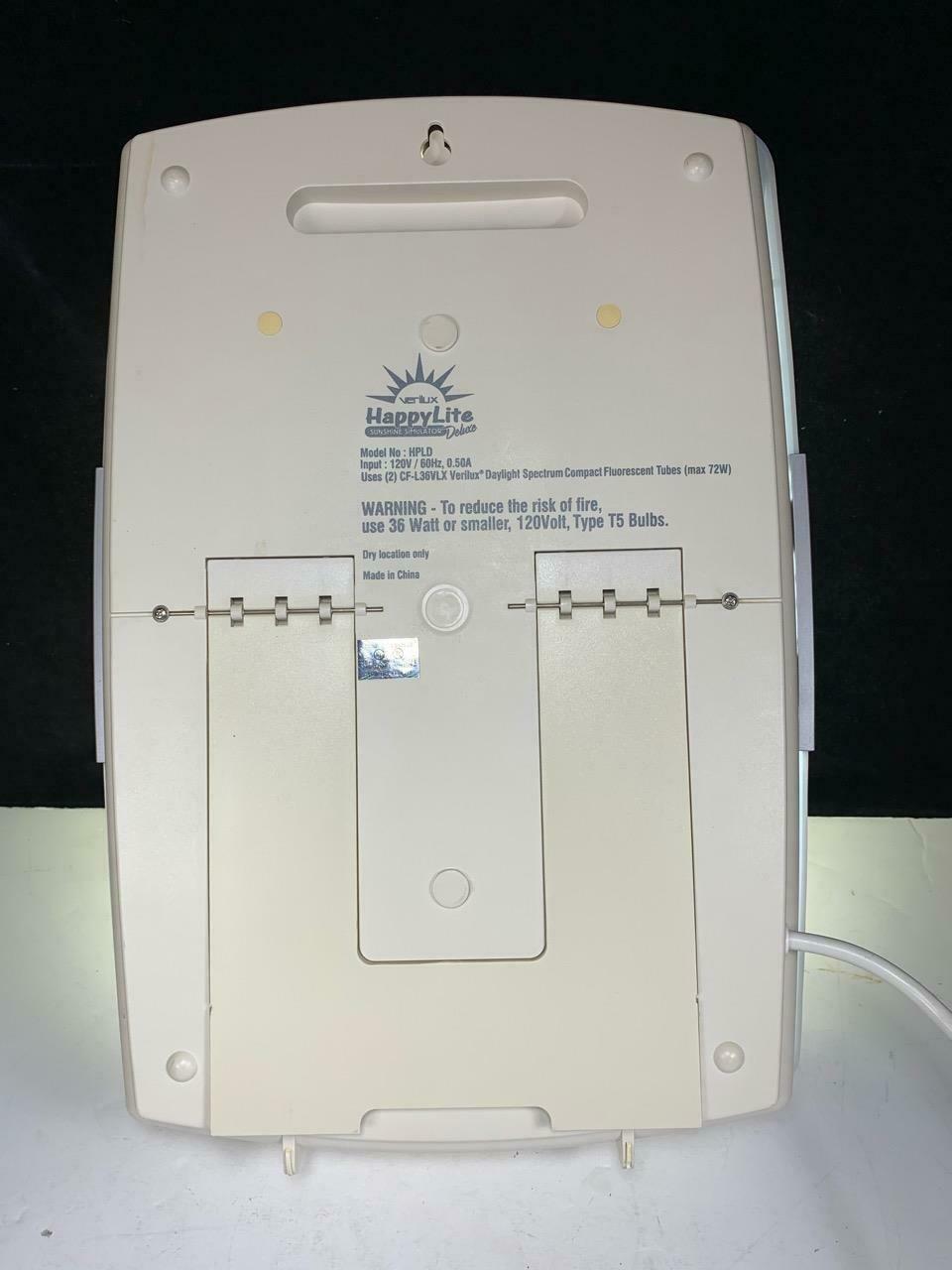 Verilux Happy Light Deluxe Sunshine Supplement 10,000 LUX Model HPLD