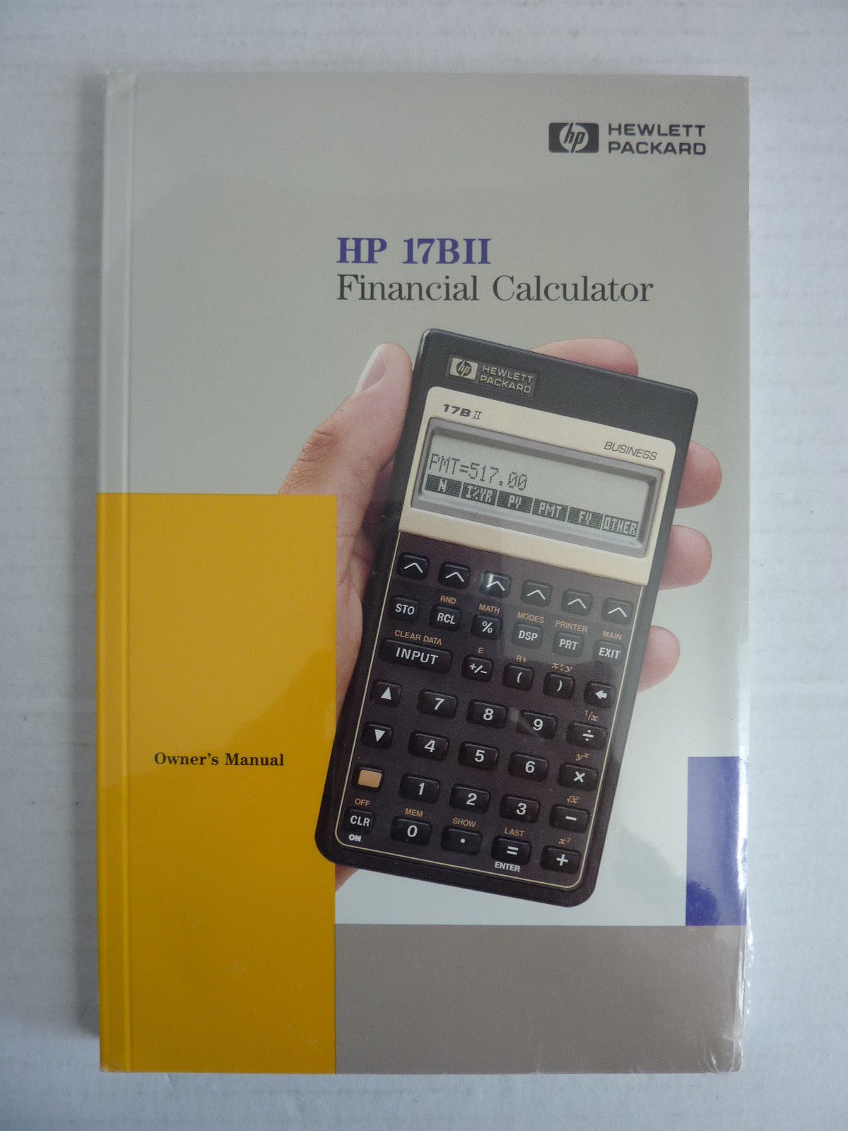 hp 17bll financial calculator user guide