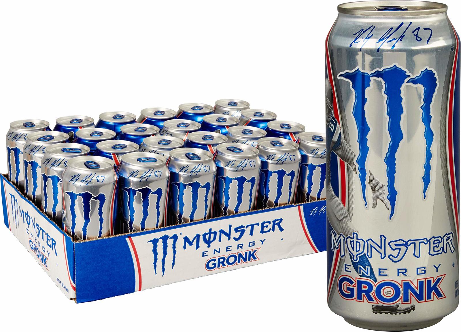 Monster Energy Gronk, Energy Drink 16 Ounce (Pack of 24) - Energy Drinks