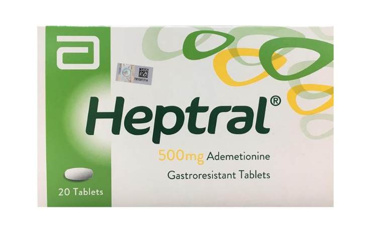 Authentic!! Abbot Heptral 500MG Ademettione 20 Tablets DHL SHIPPING