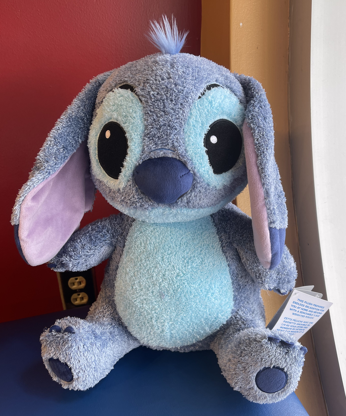 weighted disney plush stitch