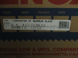 TPI Contester GT Band Saw Blade, 21&#39; 6&quot; x 1-1/2&quot; x .050A 2-3 - $129.99