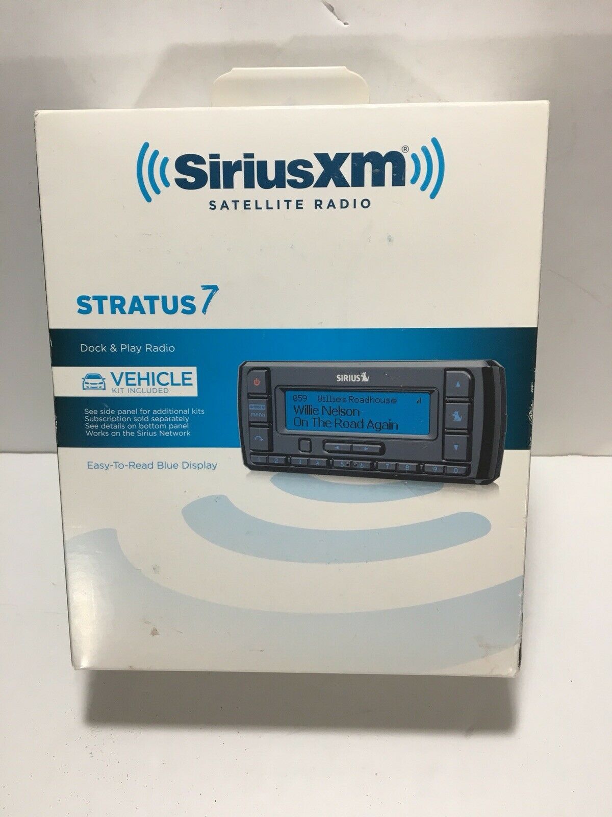 Stratus 7 Satellite Radio Sirius XM Car Portable Dock & Play Radio