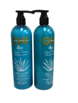 CHI Aloe Vera Curl Enhancing Shampoo &amp; Conditioner - 25 oz Duo - $46.48