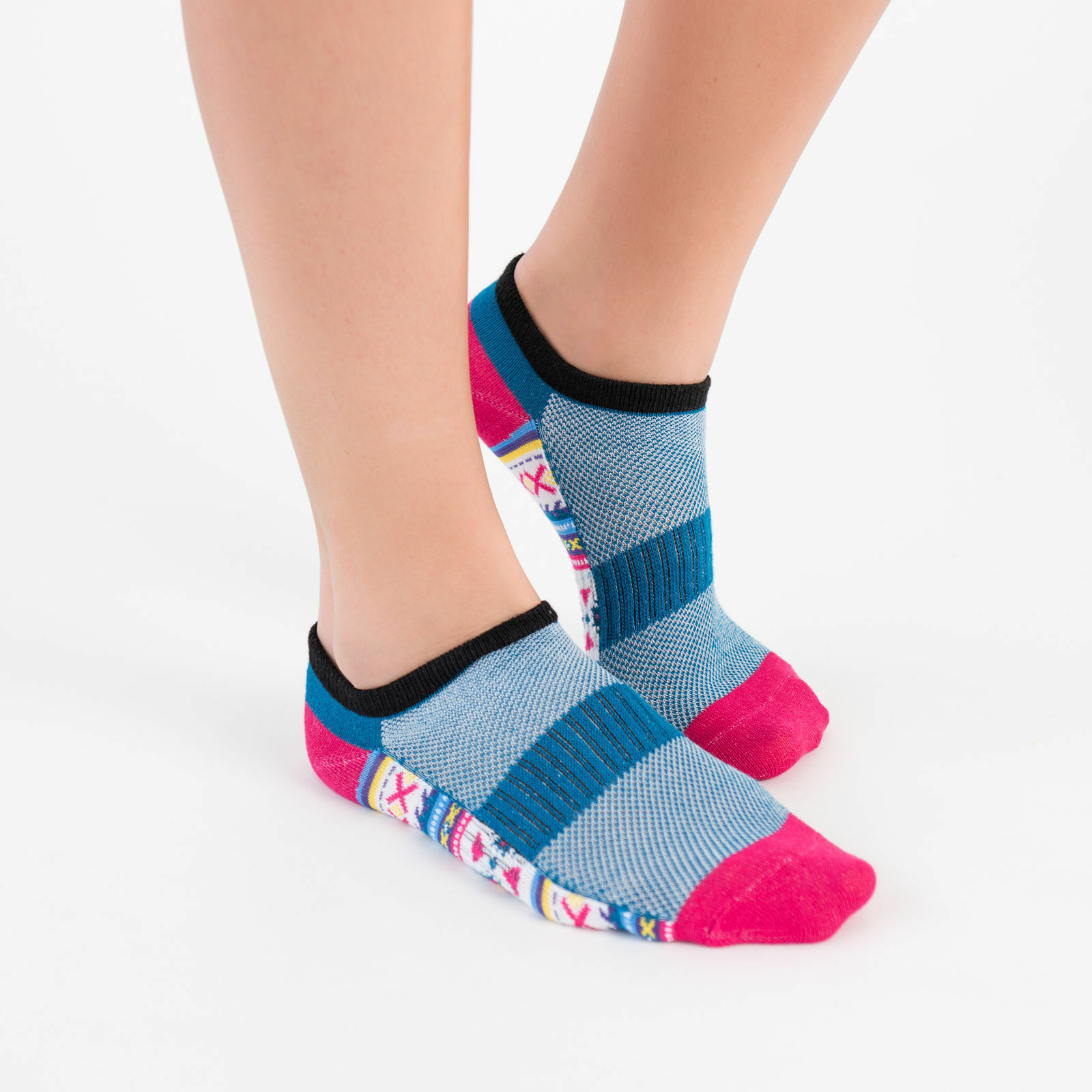 BRAND NEW IN PKG MUK LUKS® Women's 6 Pair Pack No Show Compression Arch