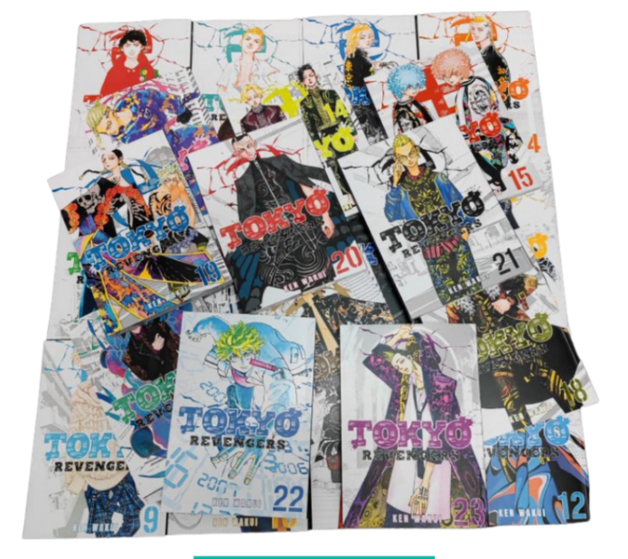 NEW TOKYO REVENGERS Ken Wakui Manga ENGLISH Version Comic Vol 1-25 Anime DHL