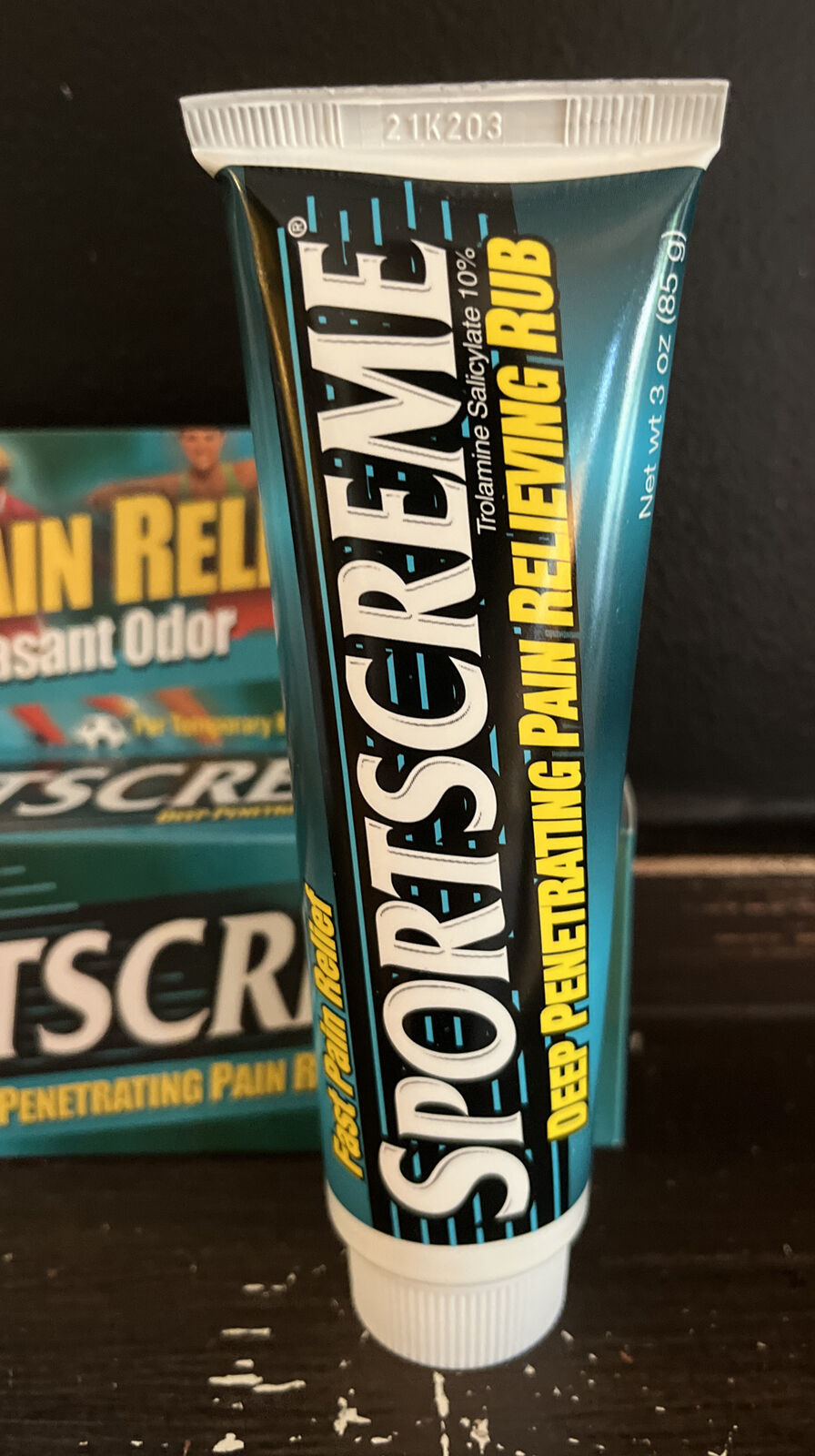 Sportscreme Topical Analgesic, Deep Pain Relieving Rub 3 Oz