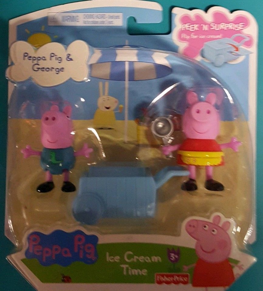 Peppa Pig Ice Cream Time 3 Inch Figure And 50 Similar Items - 