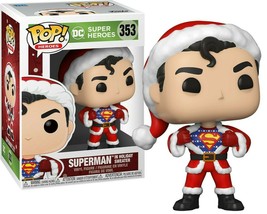 Funko POP Heroes DC Super Heroes Superman in Holiday Sweater 353 image 3