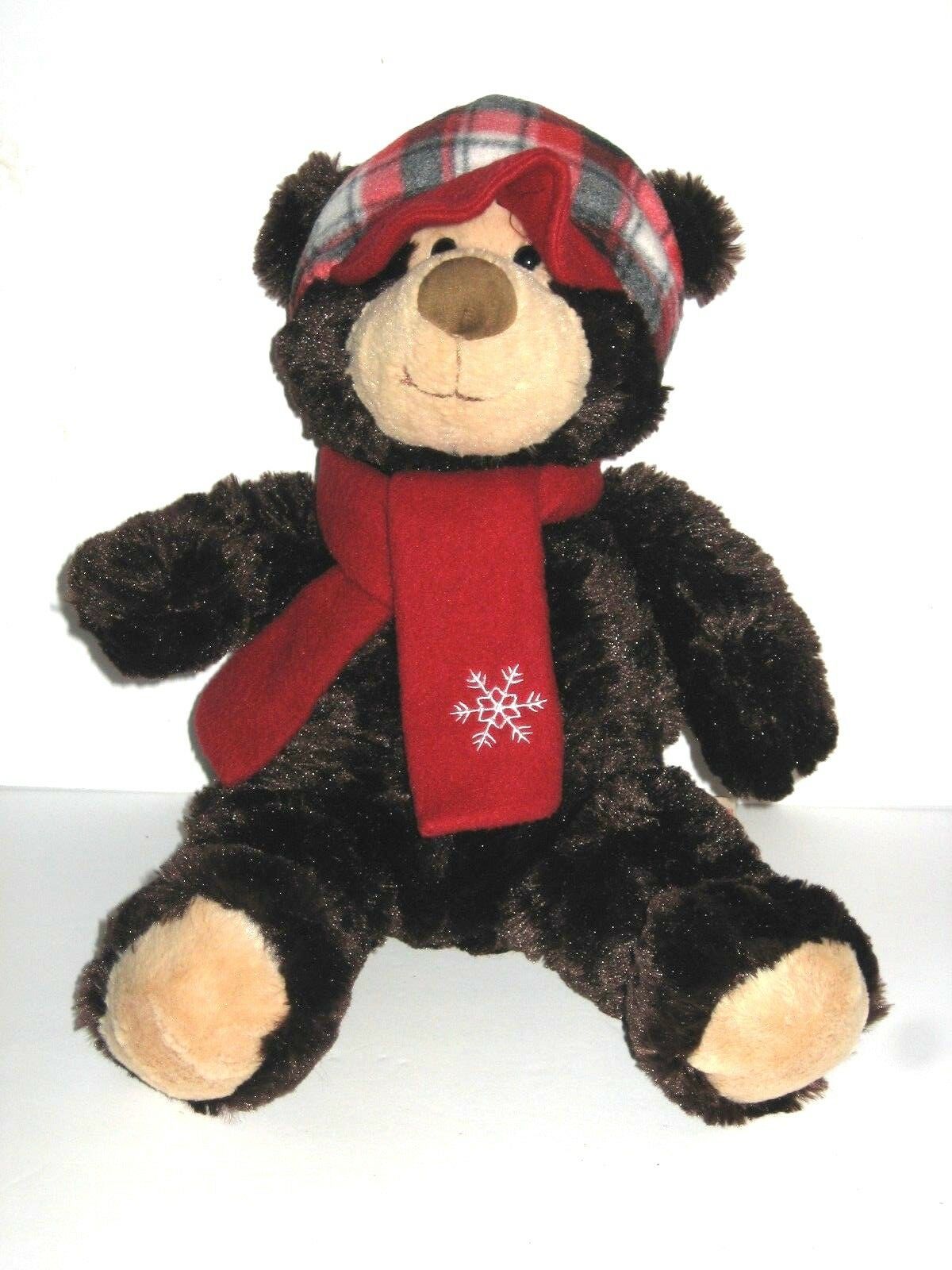 teddy bear with scarf