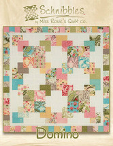Quilt Pattern Domino Moda Miss Rosie's Schnibbles Charm Pack Friendly - $7.92