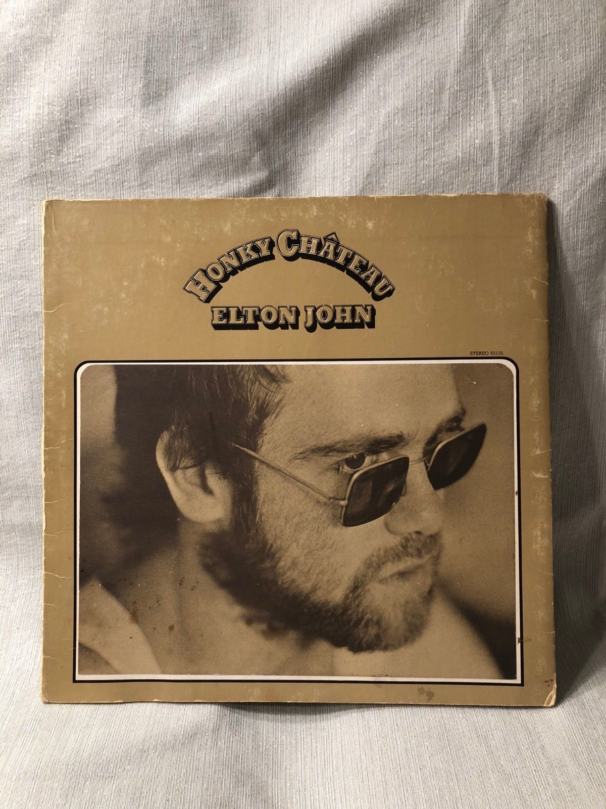 1972 Elton John Honky Chateau Record Vinyl LP UNI 93135 VG/VG textured cover Records