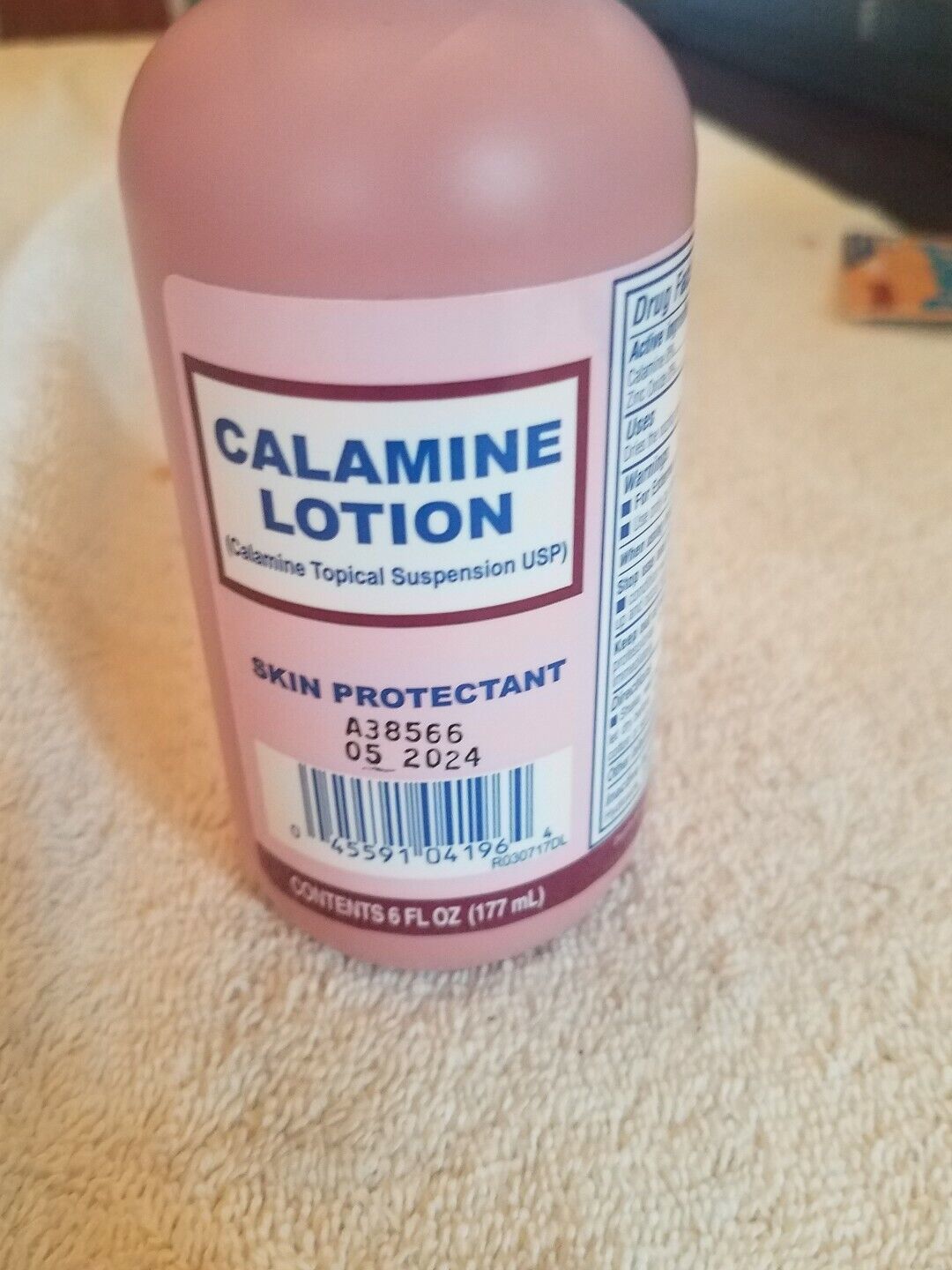 Calamine Lotion Skin Protectant Lotion 6 oz blt.Brand NewSHIPS N 24